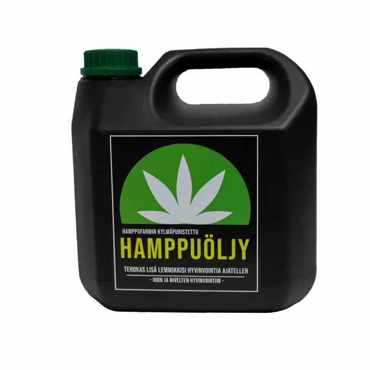 Hamppuöljy 3L - Hevosen tarvikkeet - 6430051640544 - 1