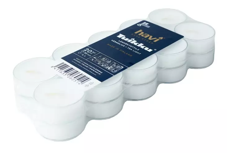 Havi tuikku 4H 2Okpl kirkas - Lämpökynttilät - 6411635060514 - 1