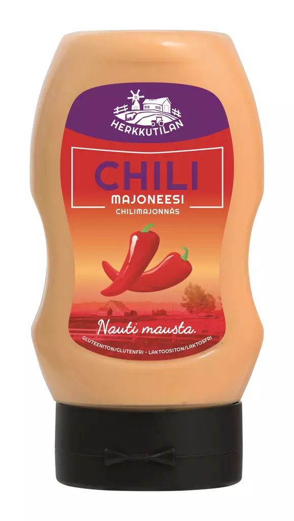 Herkkutilan Chilimajoneesi 285g - Majoneesit,maustekastikkeet ja tahnat - 6430053733664 - 1
