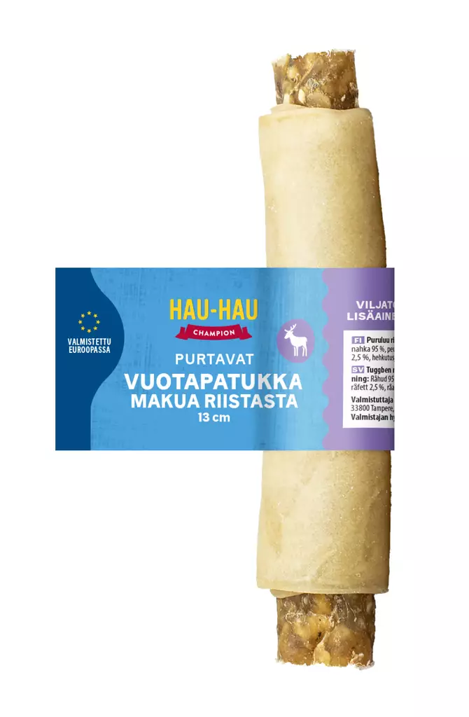HHC Puruluut Vuotapatukka riista 13cm 50 - Koiran luut - 6438554006874 - 1