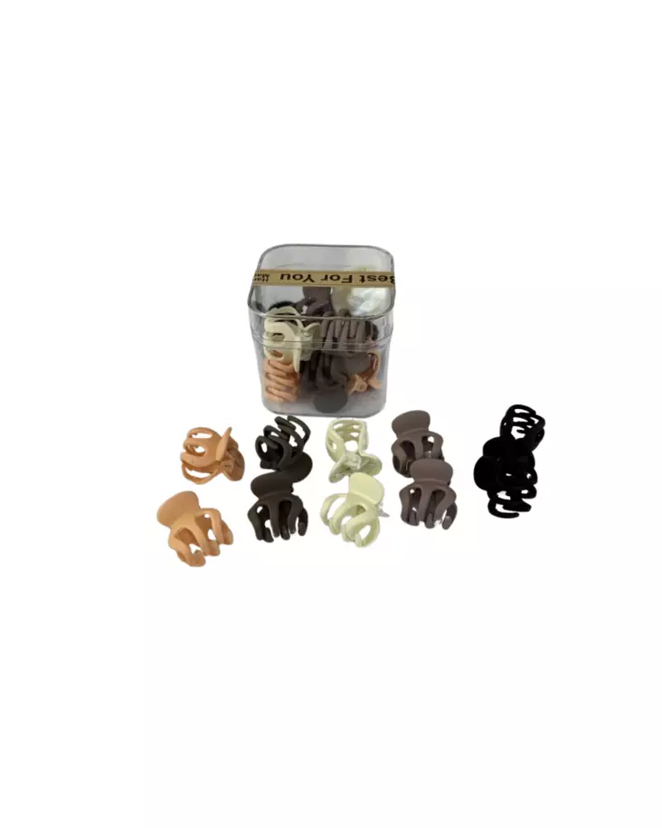 Hiusklipsi mini 10kpl - Hiuskoristeet - 6438159395304 - 1