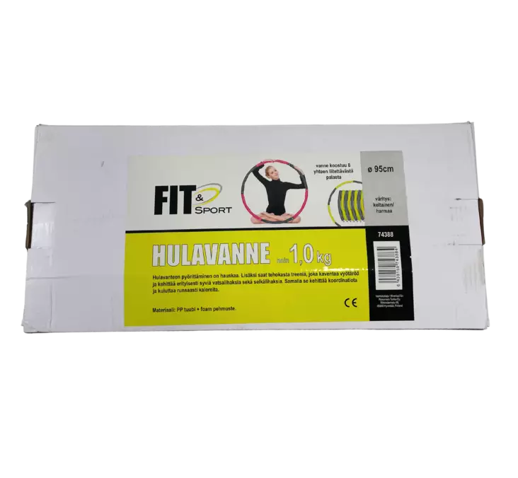 Hulavanne 1kg fit&sport - Sisäliikunta ja kehonhuolto - 6438159743884 - 1