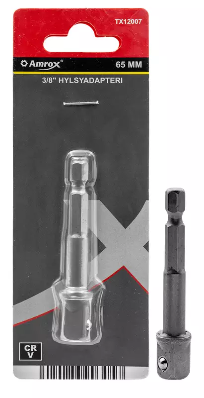 Hylsyadapteri 1/2" x 72mm crv - Jatkovarret,niveljatkot ja adapterit - 6420286903064 - 1