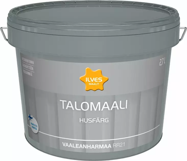 Ilves Talomaali Vaaleanharmaa RR21 2,7L - Talomaalit - 6430026954744 - 1
