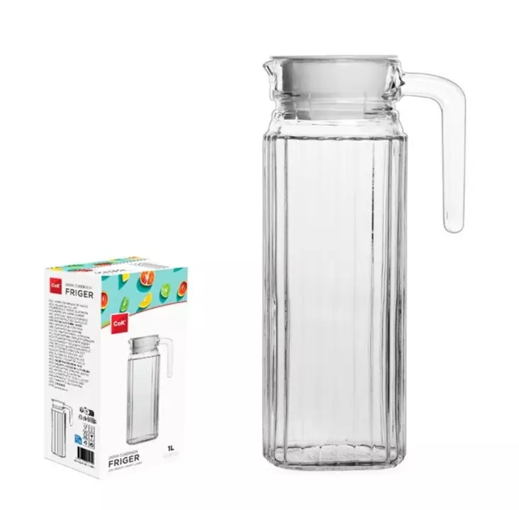 Jääkaappikannu kannella 1L - Kannut - 8435123309174 - 1