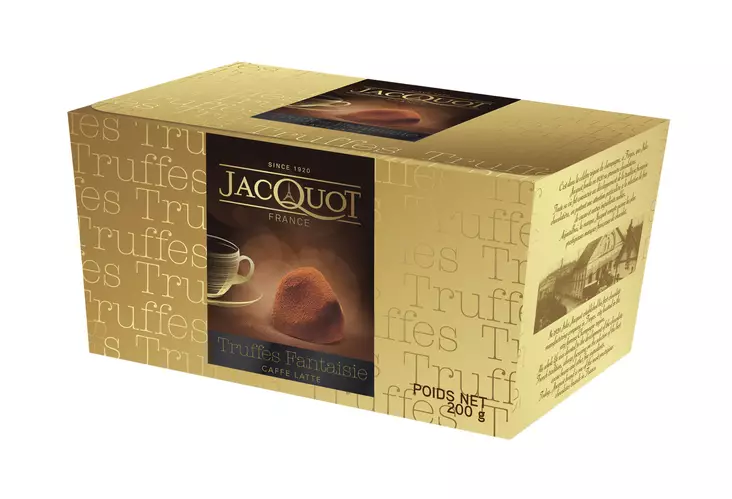 Jacquot tryffeli cafe latte 200g - Karkit - 3015496414344 - 1