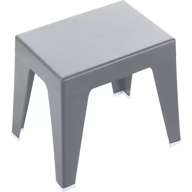 Jakkara matala kivenharmaa - Saavit,  pesuvadit ja jakkarat - 6411762840324 - 1