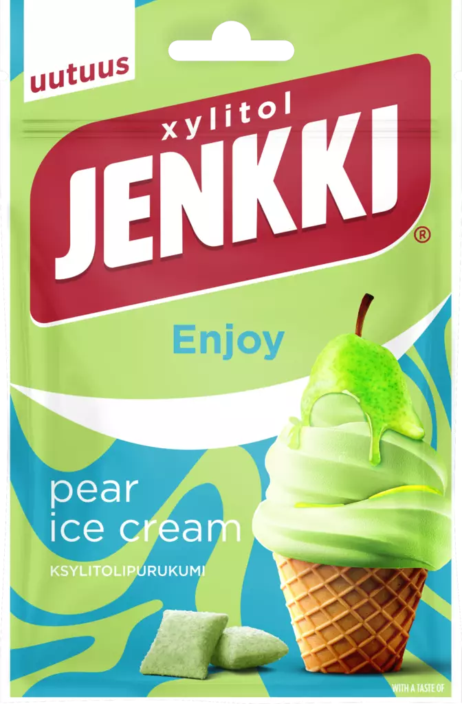 Jenkki Enjoy pear ice cream 35g - Makeiset - 6420256912744 - 1