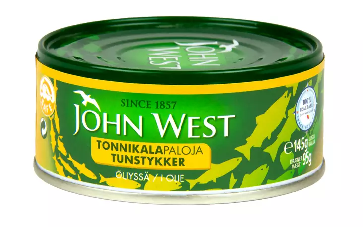 John West Tonnikalapaloja auringonkukkaö - Valmisruokasäilykkeet - 5000171058904 - 1