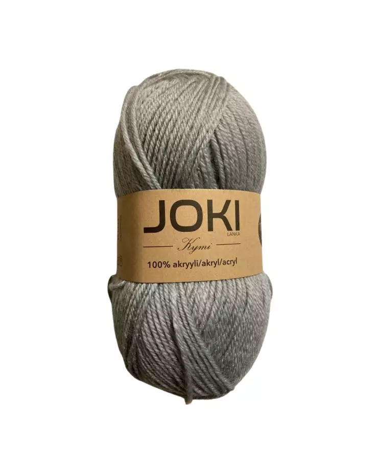 Joki Kymi Akryylilanka 100G Vaaleanharmaa - Langat - 6438159319614 - 1