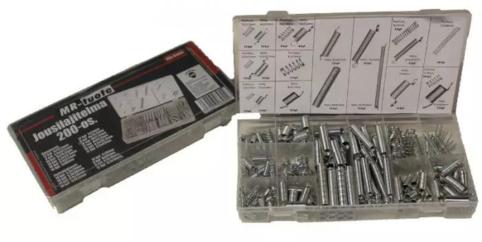 Jousilajitelma 200-os - Muut kiinnitystarvikkeet ja lajitelmat - 6430013065804 - 1