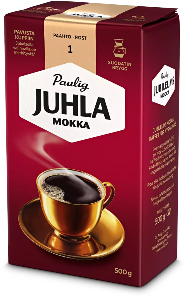 Juhla Mokka kahvi 500g suodatinjauhatus - Kahvit - 6411300000494 - 1