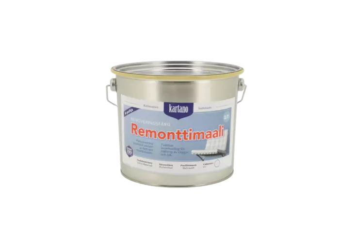 Kartano remonttimaali valkoinen 2,7l - Remonttimaalit - 6438168098364 - 1