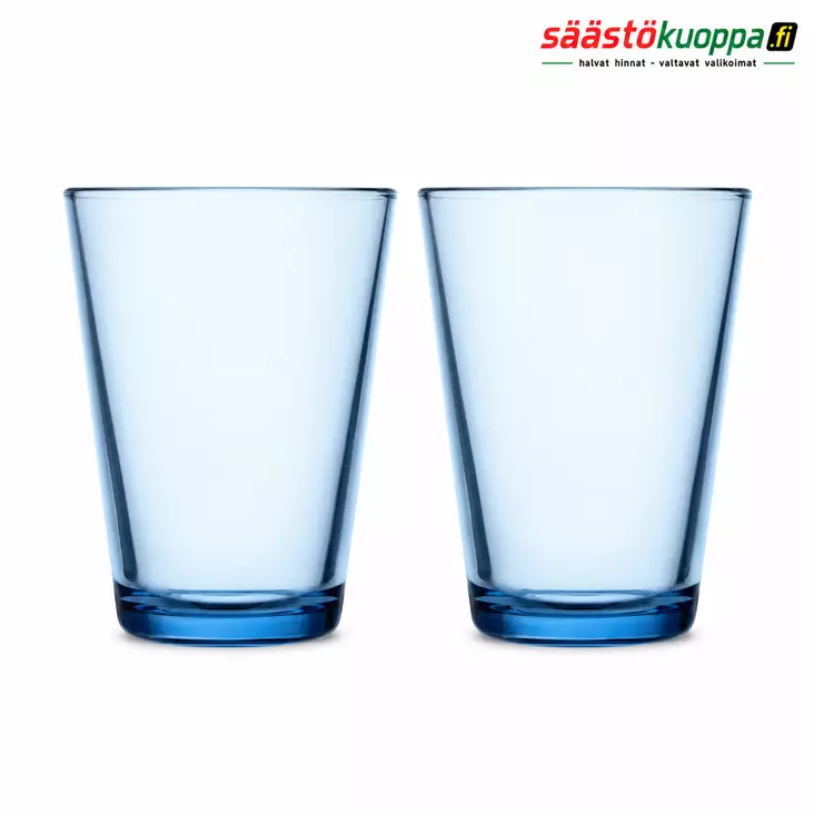 KARTIO JUOMALASI 40CL VEDENSIN. 2KPL - Juomalasit - 6411923660914 - 1