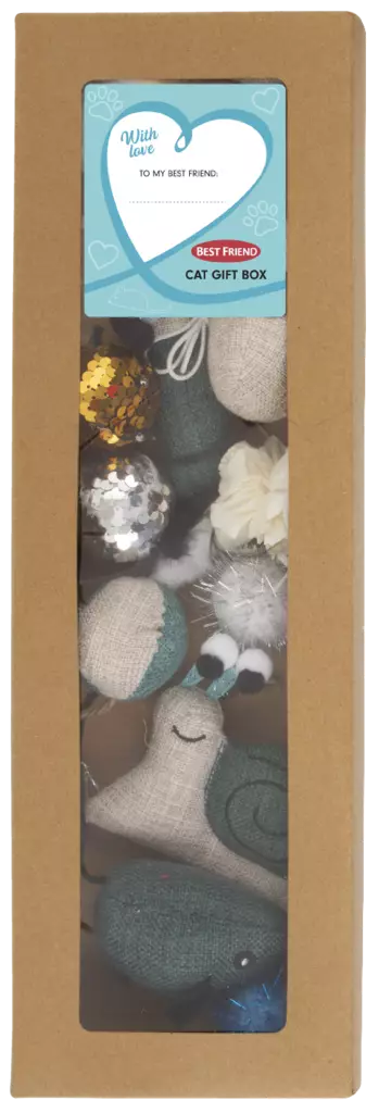 Kissan lelu lahjaboksi 12kpl - Kissan lelut - 5700551251184 - 1