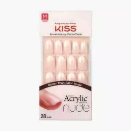 Kiss Salon Acrylic Nude French kynsisetti - Tekokynnet - 731509642674 - 1