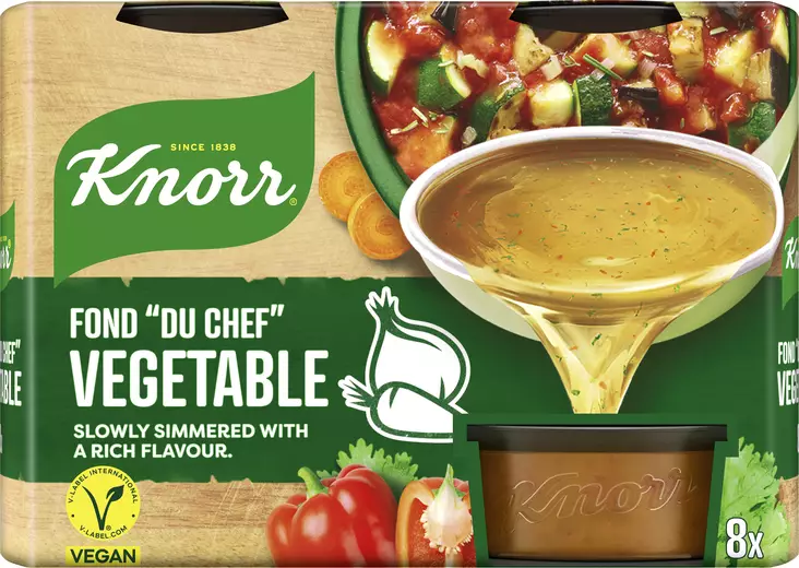 Knorr FOND DU CHEF Kasvisannosfondi - Kuivaruoka-aineet, keitot ja kastikkeet - 8722700771364 - 1