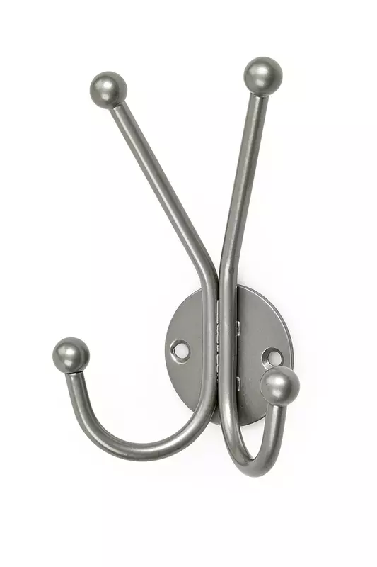 Koukku Trendline TL10 harmaa - Koukut ja naulakot - 7317900182624 - 1