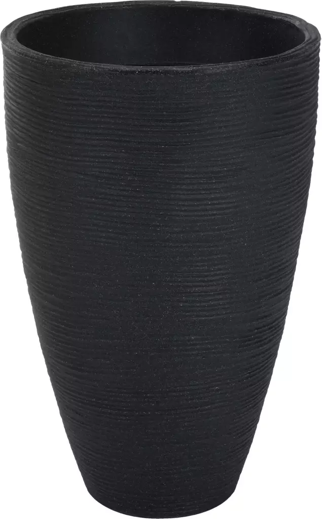 Kukkaruukku urat,harmaa 28X43CM - Muoviruukut - 8719202180244 - 1