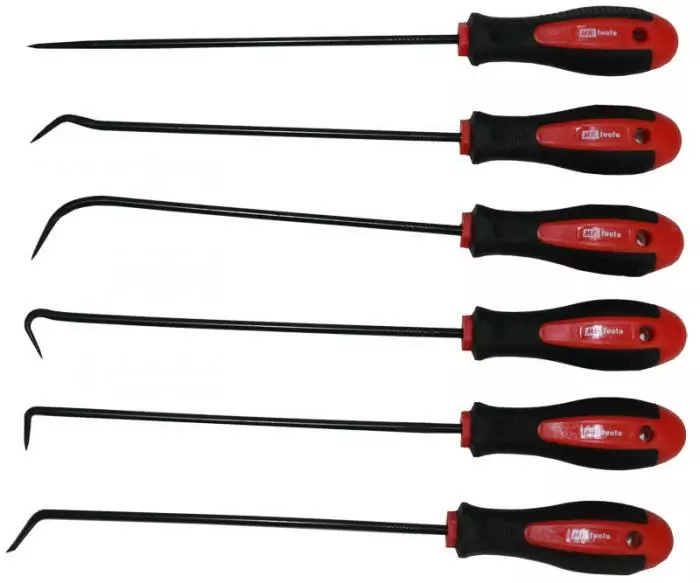 Lajittelukoukkusarja 6-osainen piirtokoukkusarja - Koukkusarjat - 6430032159454 - 1