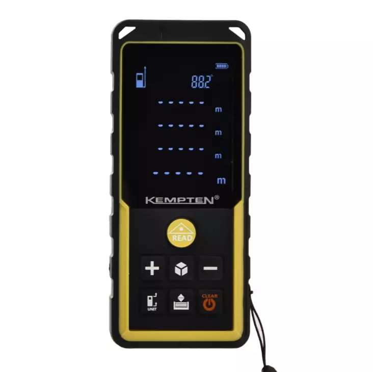 Laseretäisyysmittari 50 m - Tarkkuusmittaus - 6438152086384 - 1