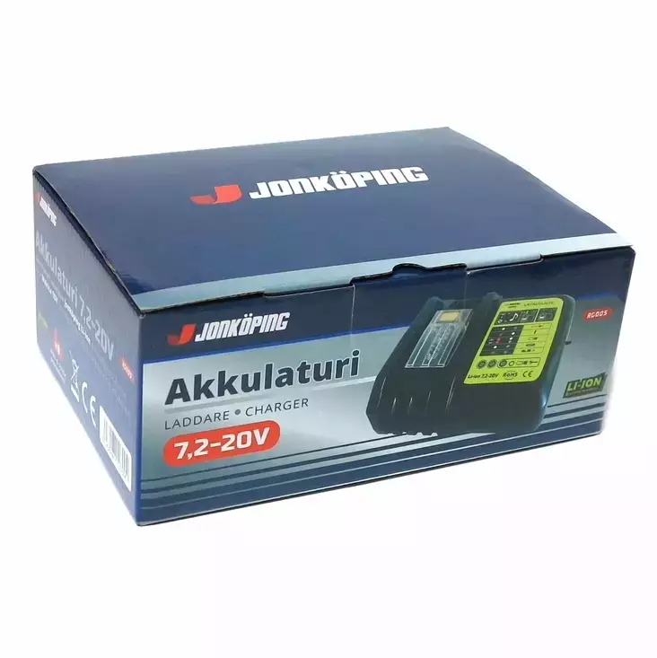 Jonköping® Akkulaturi 4,0Ah - Akut ja laturit - 6438168107004 - 1