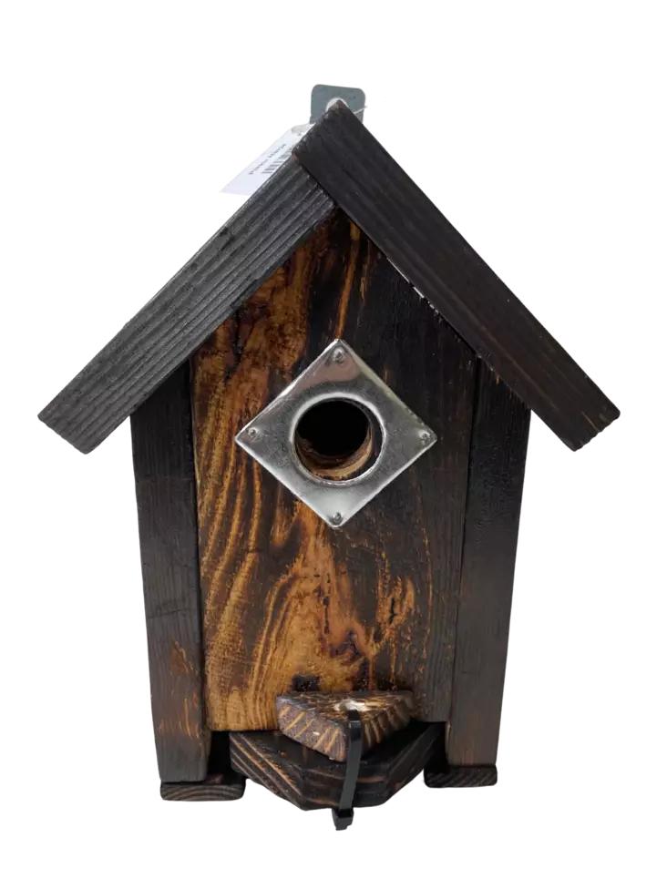 Linnunpönttö puinen lentoaukko 28cm - Lintulaudat - 6419752055444 - 1