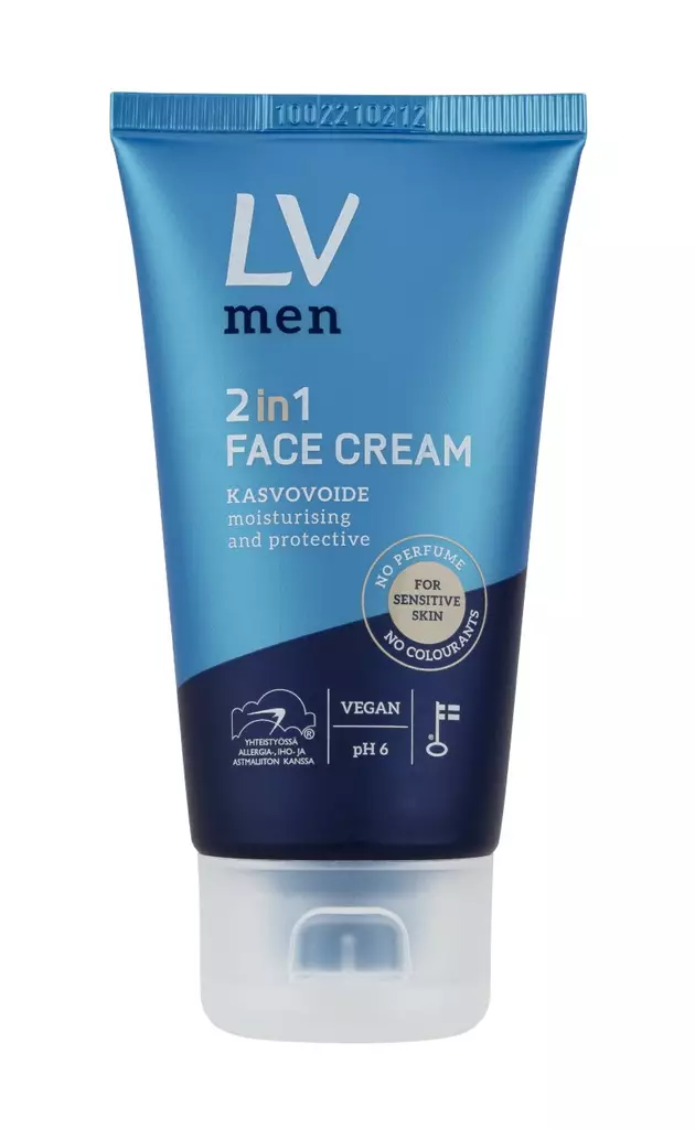 LV Men Kasvovoide Antistress 75ml - Vartalo- ja kuorintavoiteet - 6414504981224 - 1