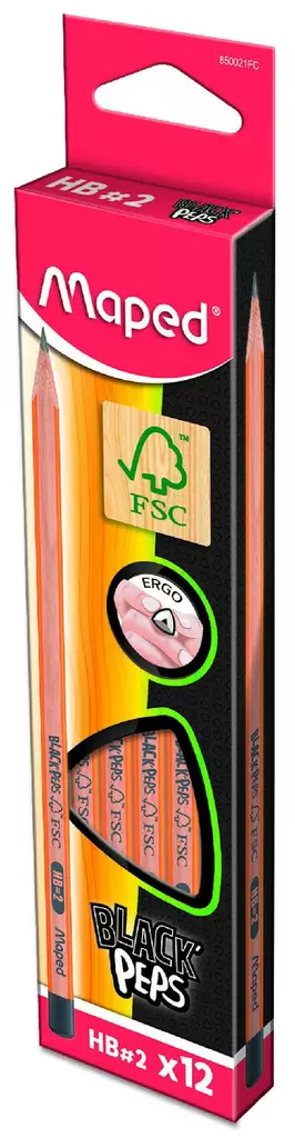 Lyijykynä Maped HB 12kpl kp - Lyijykynät ja lyijyt - 3411038500214 - 1