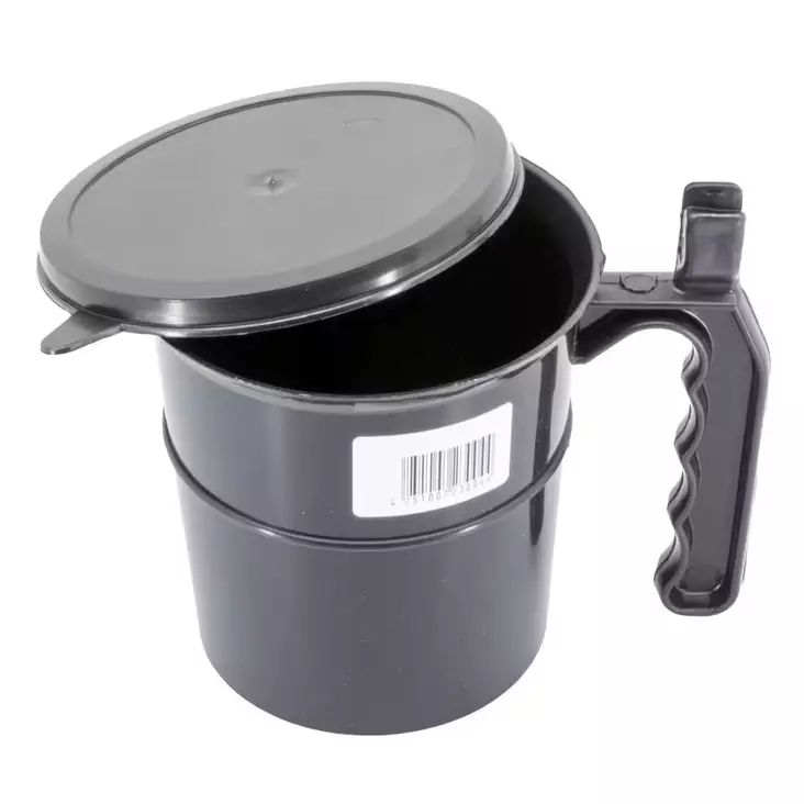 Maaliastia 0,5L kahvalla + kansi - Maalikaukalot ja maalisangot - 4251007230044 - 1