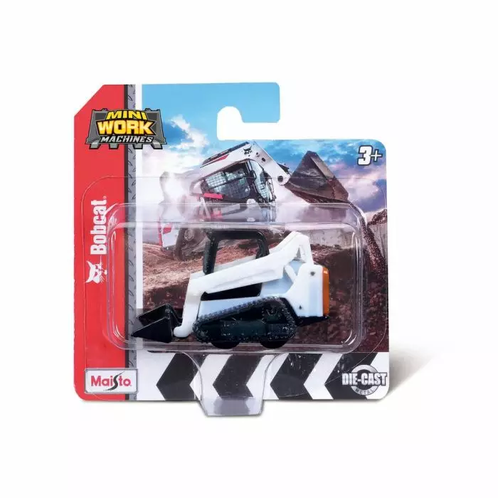 Maisto Mini työkoneet Bobcat lajitelma - Leikkiautot ja kauko-ohjattavat autot - 6410416117614 - 1