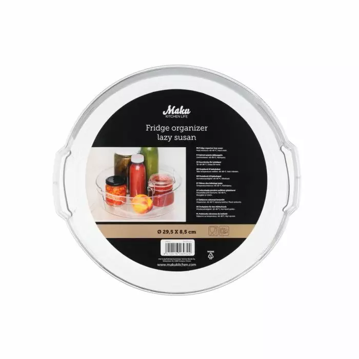 Maku Pyörivä tarjotin jääkaappiin - Jääkapin järjestelijät - 6410416469324 - 1