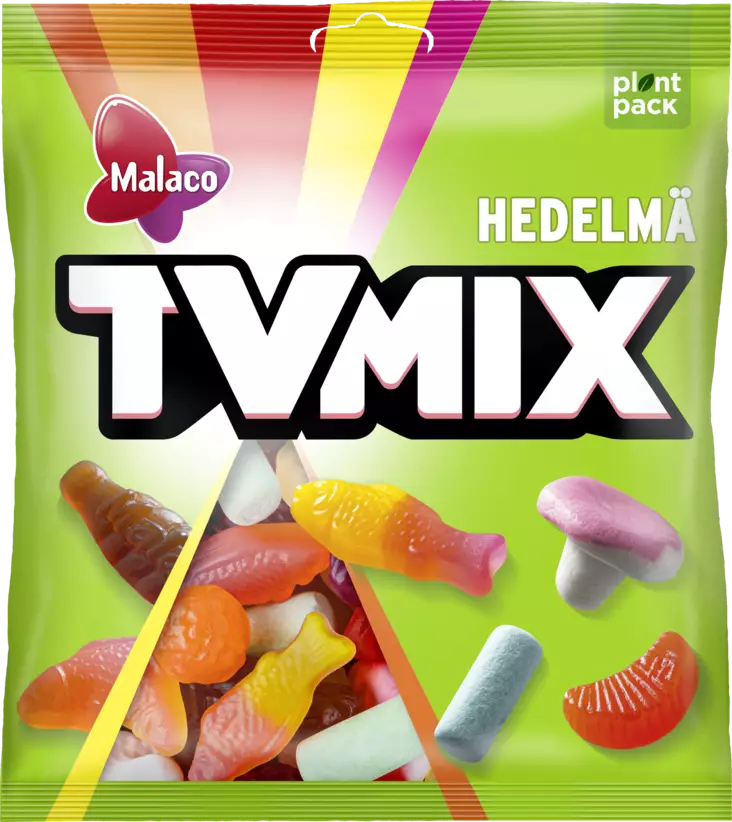 Malaco Tv Mix hedelmä 340g - Karkit - 6420256912034 - 1