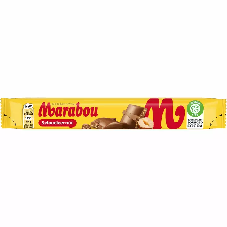 Marabou schweizer nöt 43g - Koirat - 7622201801434 - 1