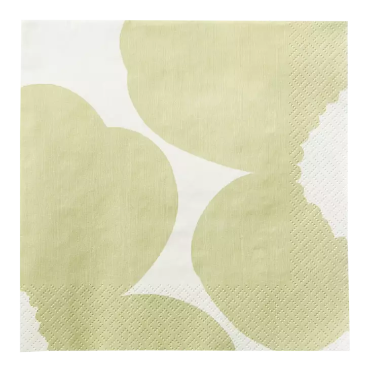 Marimekko Lautasliina iso Unikko 24cm - Lautasliinat - 6411632140844 - 1