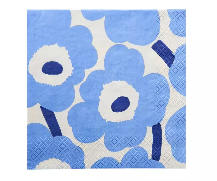 Marimekko Lautasliina Unikko 24cm - Lautasliinat - 6411632140714 - 1