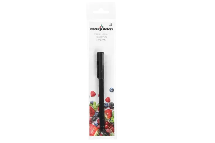 Marjukka Pakastajan tussi 1 mm musta - Pakasterasiat ja pakastepullot - 6410410198824 - 3