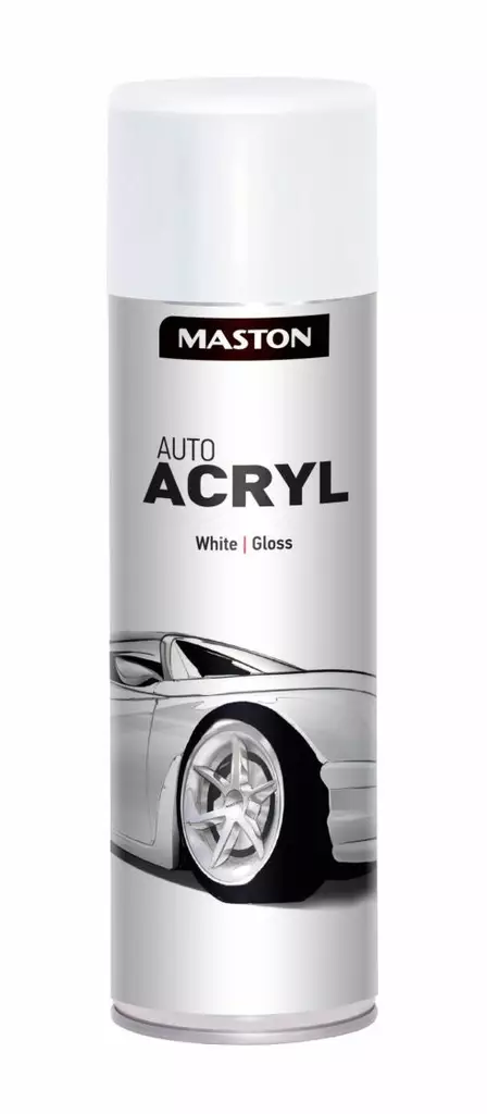 Maston autoACRYL valkoinen 500ml - Automaalit - 6412490002534 - 1