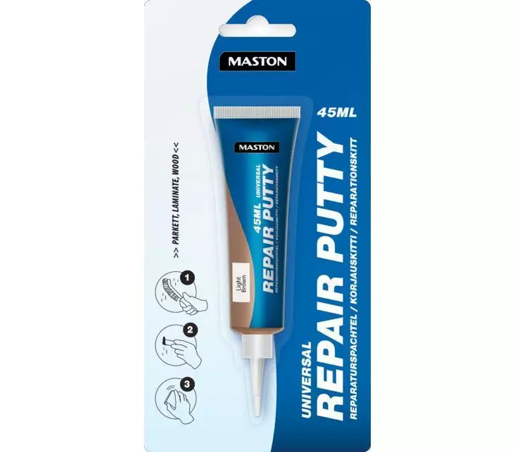 Maston korjauskitti 45ml vaaleanruskea - Pakkelit - 6412490041274 - 1