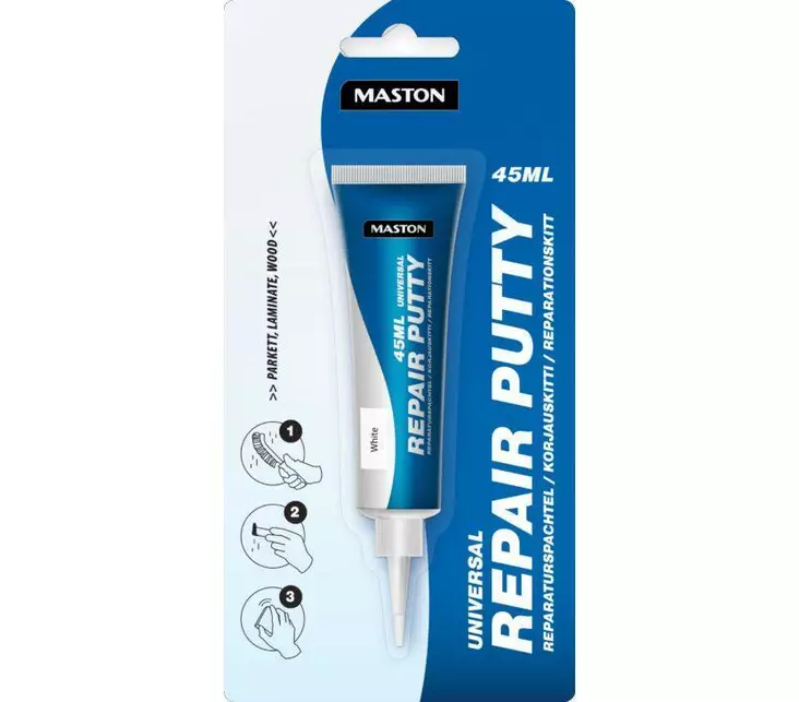 Maston korjauskitti 45ml valkoinen - Pakkelit - 6412490042004 - 1