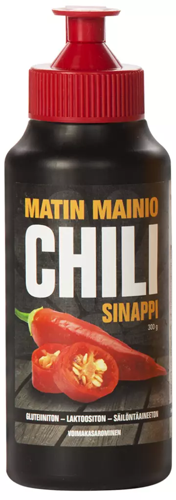 MATIN MAINIO CHILI SINAPPI 300G - Kissan hiekat - 6425900001034 - 1