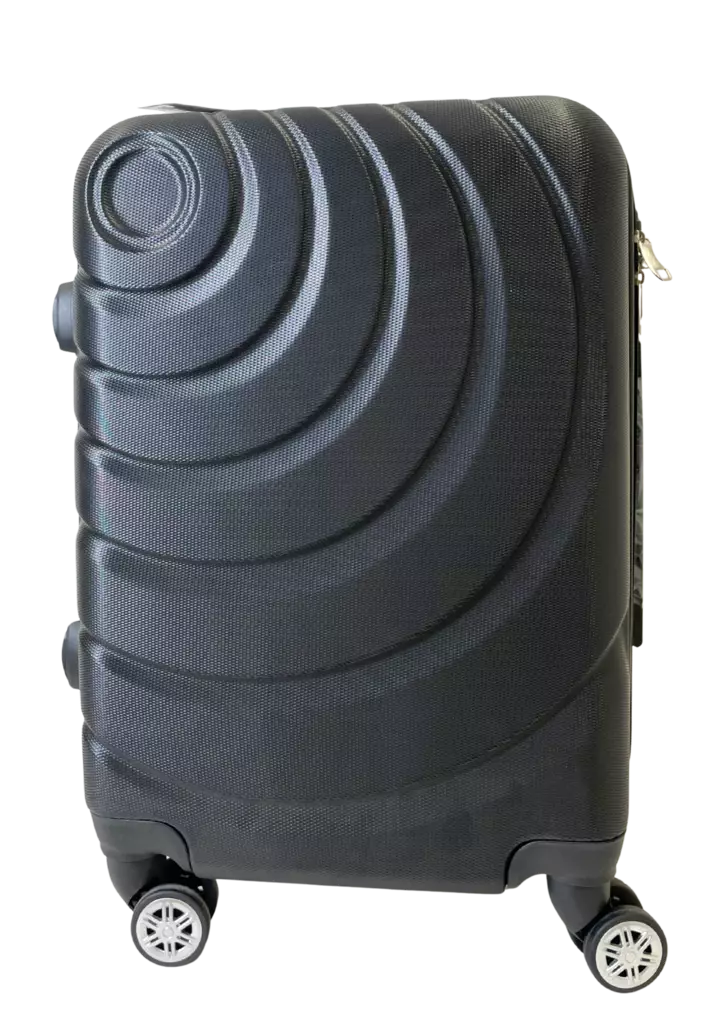 Matkalukku Abs musta 20" - Matkalaukut - 6438159364294 - 1