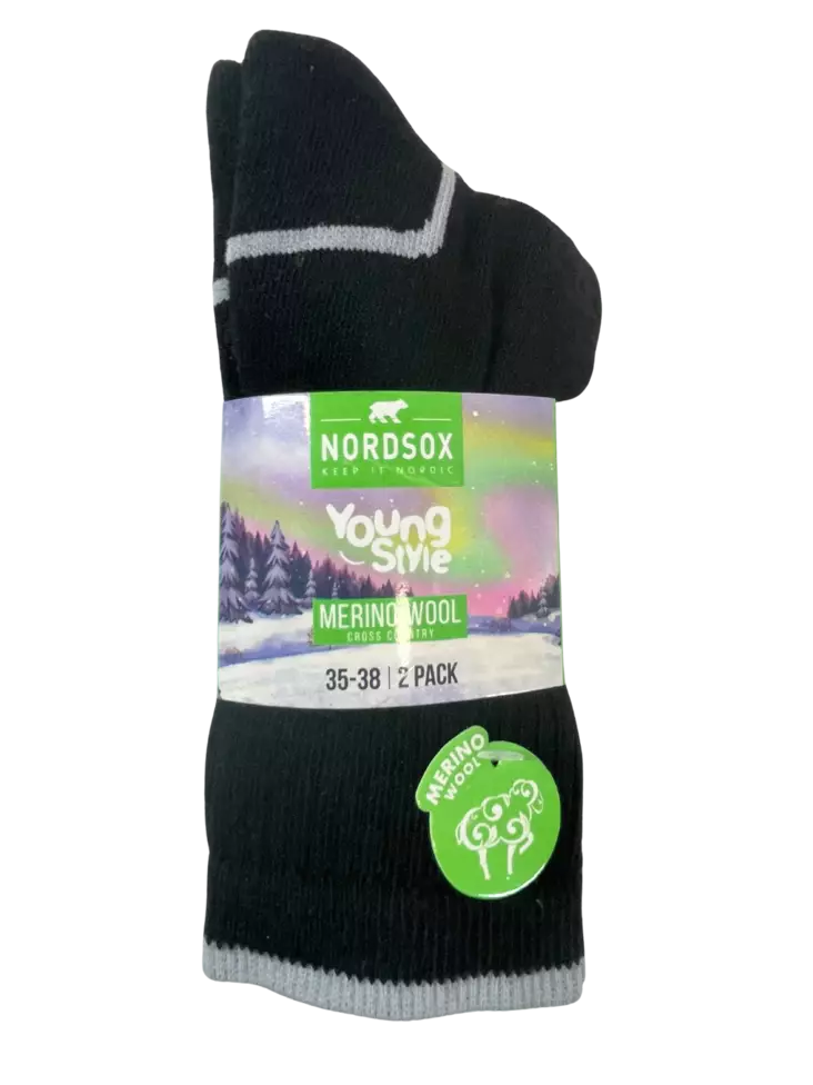 Merinovillasukka 2-pack 35-38 - Lasten sukat - 6438159719094 - 1