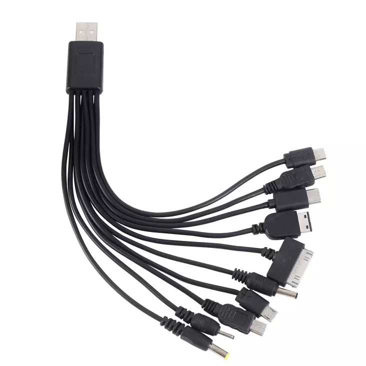 Mobia multikaapeli usb 10 in 1 - Puhelintarvikkeet ja laturit - 6430076521514 - 1