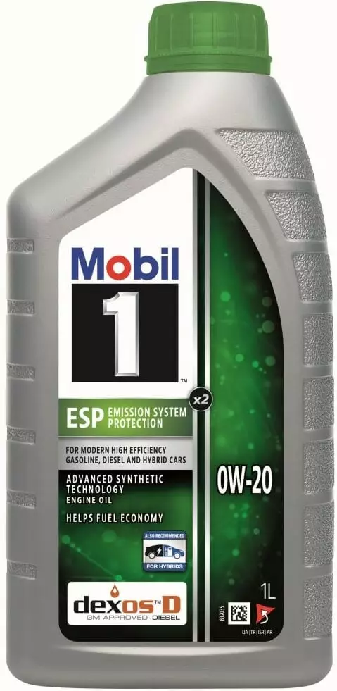 Mobil 1 ESP X2 0W-20 1l - Moottoriöljyt - 5407008074074 - 1