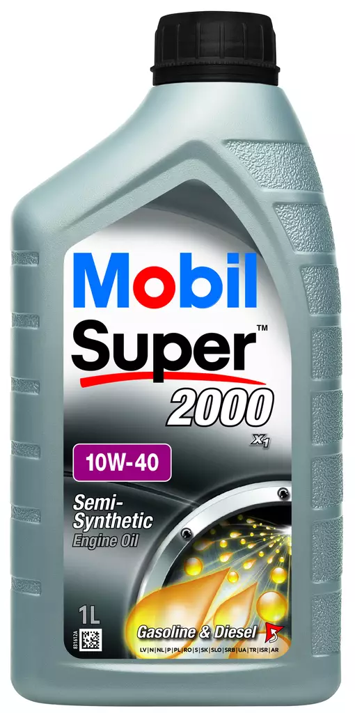 Mobil Super 2000 X1 10W-40 1L - Moottoriöljyt - 5055107432204 - 1