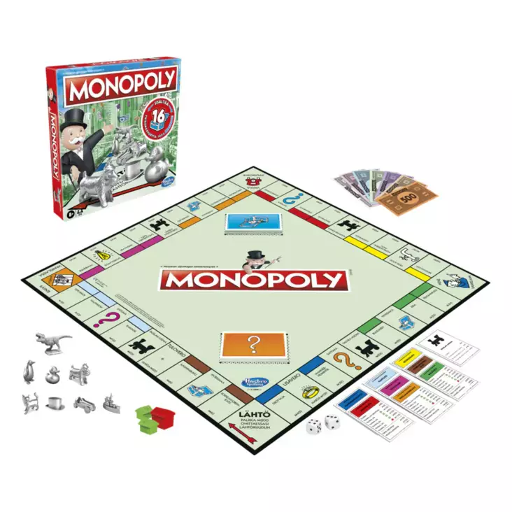 Monopoly classic Hasbro - Lautapelit ja seurapelit - 5010993916504 - 1