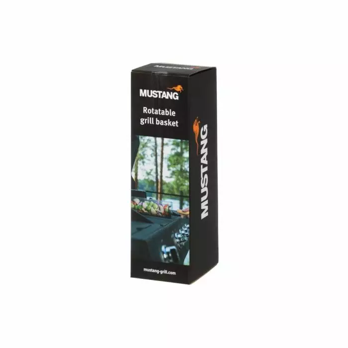 Mustang Grillikori pyöritettävä - Grillaus- ja savustustarvikkeet - 6410416396484 - 1