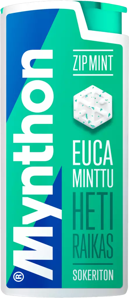 Mynthon ZipMint Eucaminttu pastilli 30g - Karkit - 64025124 - 1
