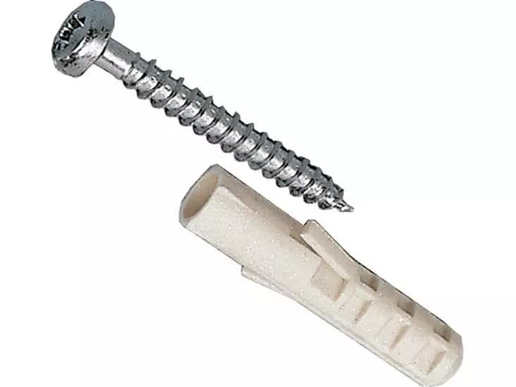 Nailontulppa 5x25mm 8kpl - Tulpat ja huopatassut - 6414672068604 - 1